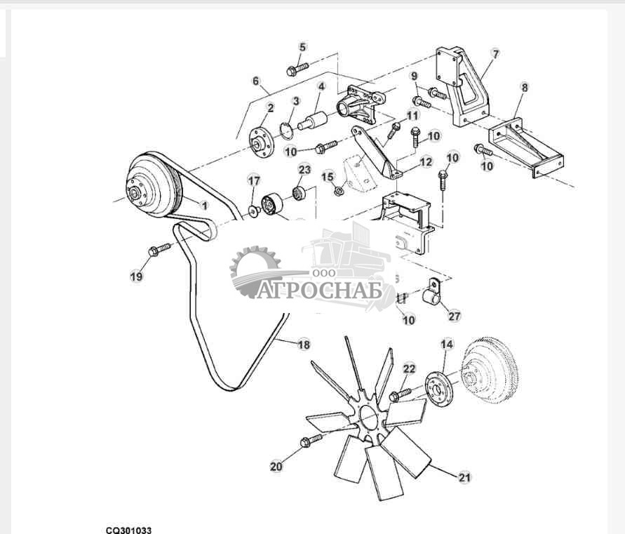 УЗЕЛ КРЫЛЬЧАТКИ И ОПОР 